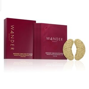 Wander Beauty Baggage Claim Gold Eye Mask 6 Pack